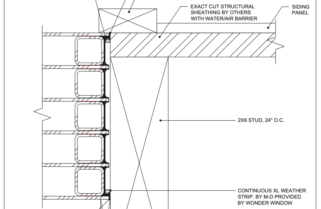 WonderWindow architectural drawing